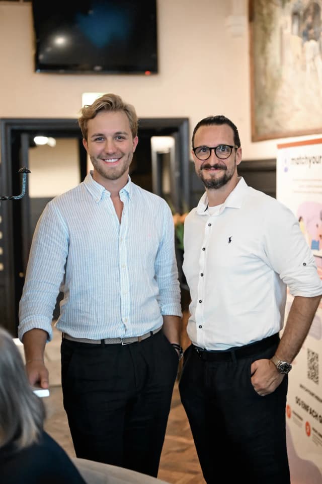 Gregor Studlar und Thomas Kaufmann, Gründer von MatchYourTherapy